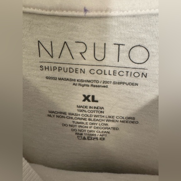 Vintage Y2K Naruto Uzumaki Shippiden Collection Long Sleeve Tee Shirt Size XL - Picture 3 of 4